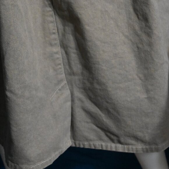 Vintage Serge Azar Full Length Denim Skirt - Picture 6 of 8